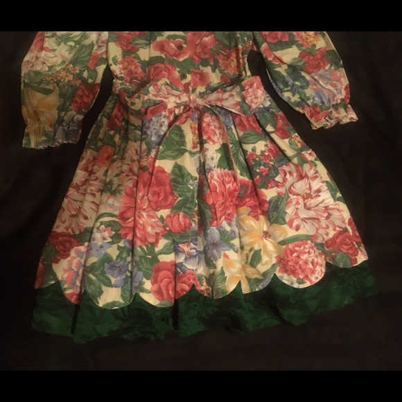 Girls Floral Dress - Picture 7 of 7